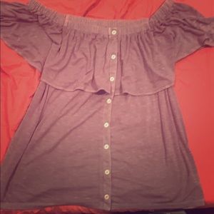 Off the shoulder top